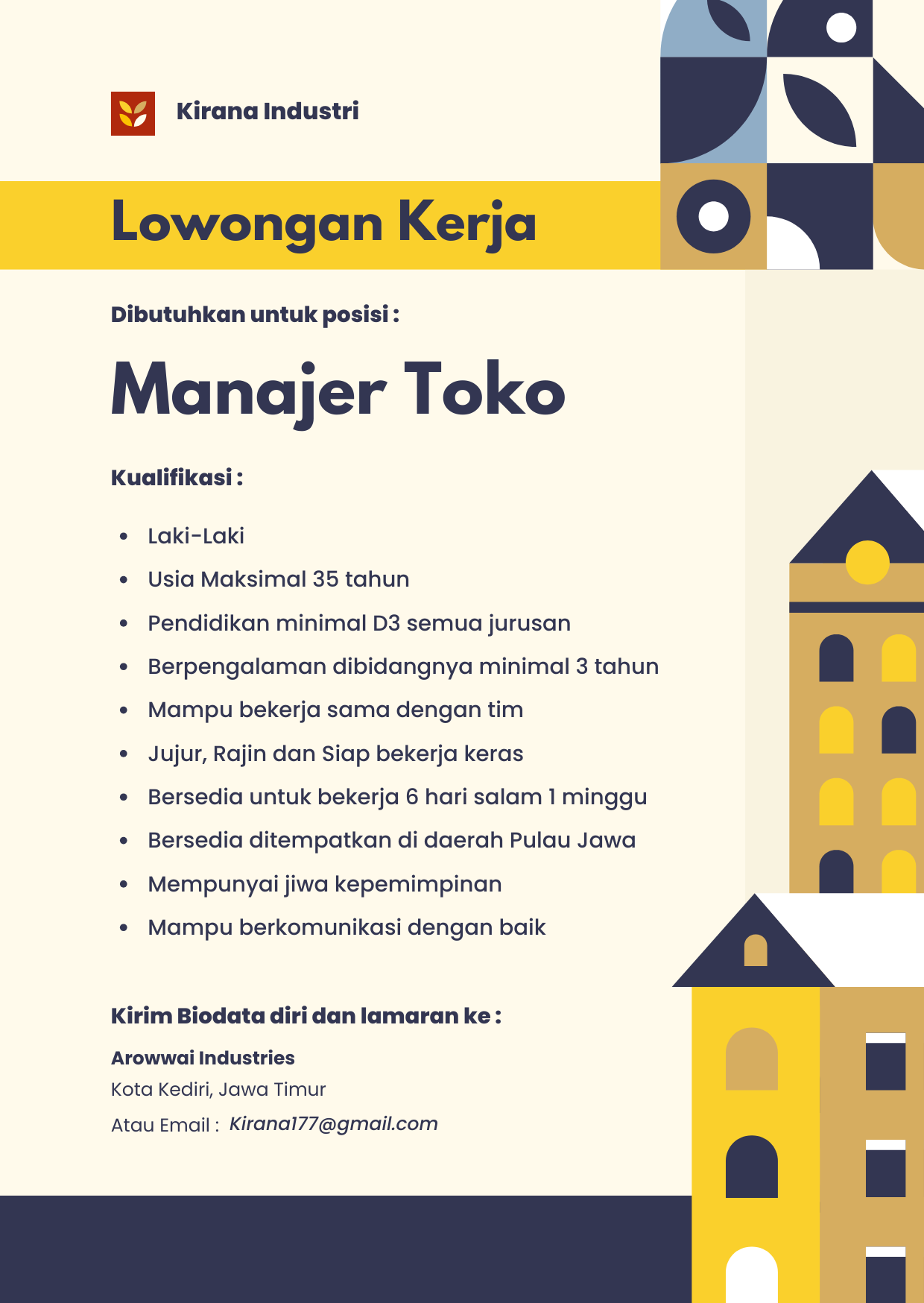 Manajer Toko